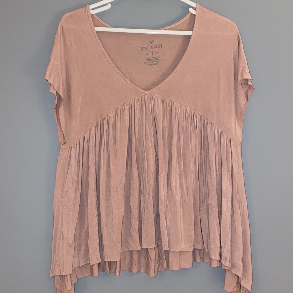 pink blouse